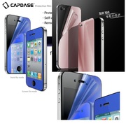 卡登仕适用iphone4手机膜4s，彩色镜子前后贴膜苹果toch4保护膜