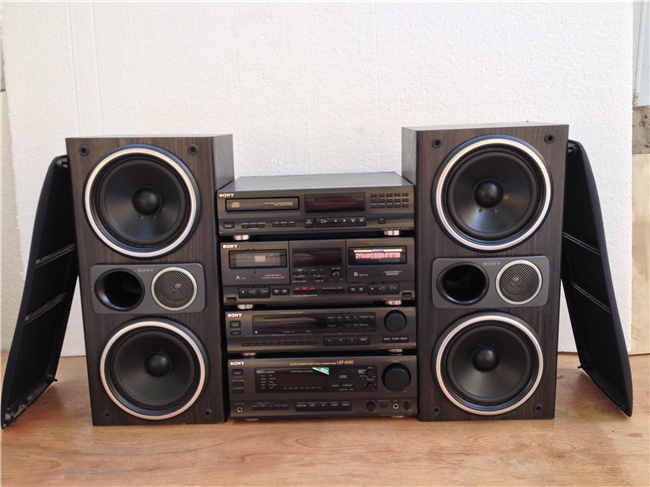 Imported Second Hand Stereo Combination Sony Lbt A590 Fever