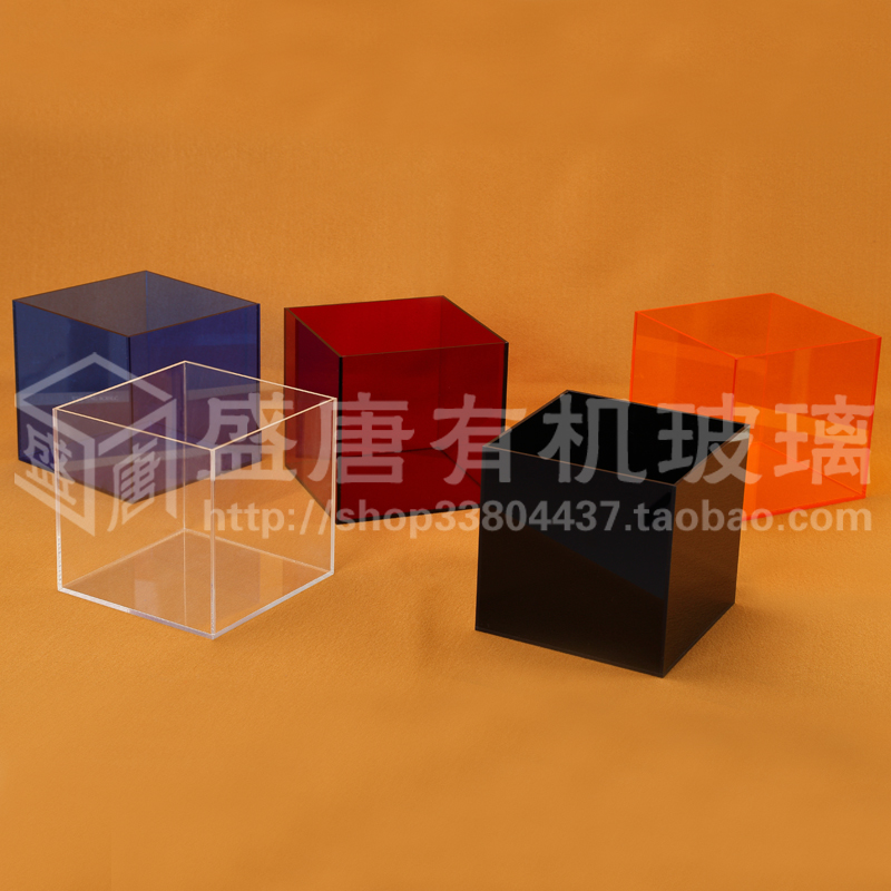 有机玻璃 透明亚克力板材 五面无盖饰品盒 展示盒任意定做尺寸|ruв категории основы строительных материалов, модель отделочных материалов, органическое стекло - от Buy2taobao.com для оказания профессиональной услуги покупки агента Taobao
