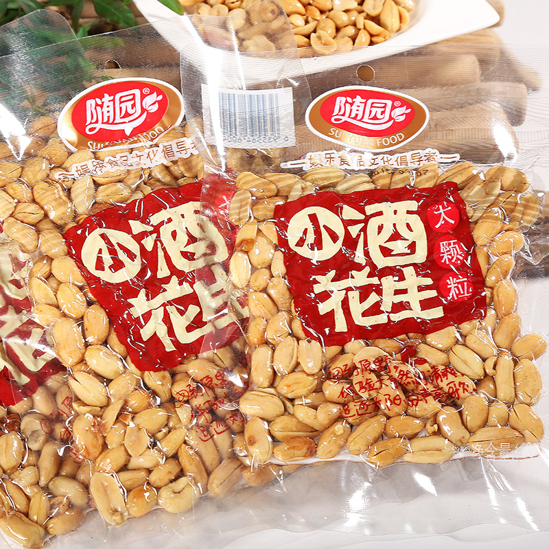 随园山东特产油炸多味麻辣酒鬼花生米180g*5休闲零食炒货包邮|ruв категории закуски/орехи/специальность, ореховый/орехи/жареные семечки, арахис - от Buy2taobao.com для оказания профессиональной услуги покупки агента Taobao