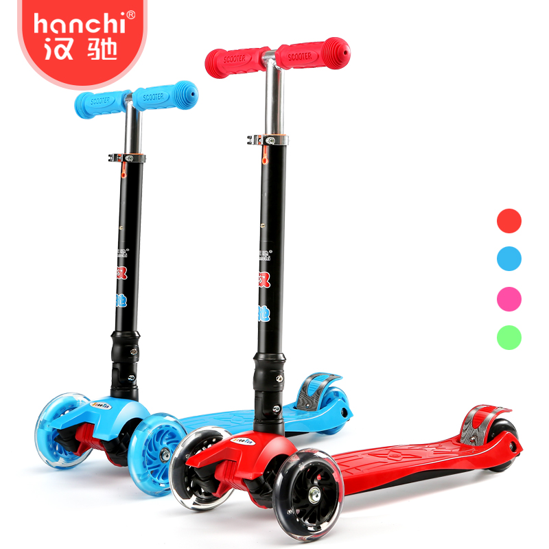 Han Chi Children Scooter Glide baby The four round Slippery car Switzerland 4 3-14 surfing Dolly Baby carriagein the Toy/Childs/Puzzle/Building block/Model , Childs/Children skating , Scooter category - from Buy2taobao.com to provide professional Taobao agent buy service