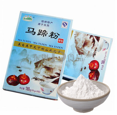 3盒包邮 广西桂林纯正马蹄粉/茡荠粉180g 不含蔗糖 正品 QS认证在类目 咖啡/麦片/冲饮, 天然粉粉食品中 - 来自Buy2taobao.com提供专业的淘宝代购服务
