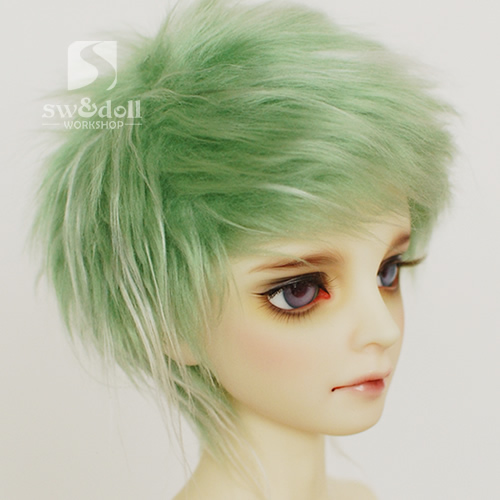 BJD WIG HEAD 32 Silver Feather BJD Wig 3 points 4 points 6 points 8 points 12 Full sizein the Play mode/Anime/Periphery/cos/Board games , Hand to do/Toy/Dolls/BJD/Soldier , BJD Doll Corner category - from Buy2taobao.com to provide professional Taobao agent buy service