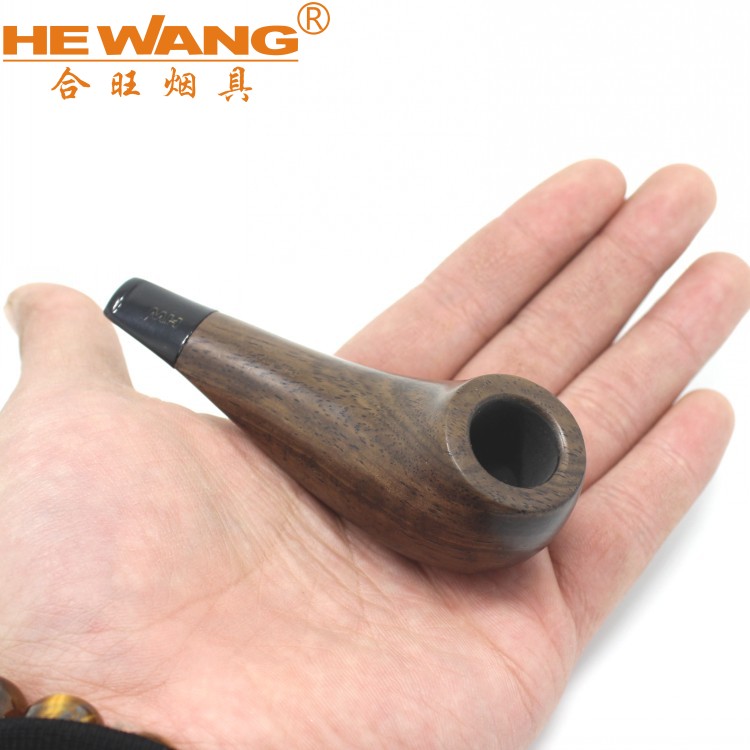 Imported trumpet pipe Ebony China Cut tobacco pipe high-grade Chinaware Hewang drumsticks pipein the ZIPPO/Swiss Army Knife/Glasses , Smoking , Pipe category - from Buy2taobao.com to provide professional Taobao agent buy service