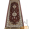 新疆和田机织丝毯80*200时尚，典雅厚丝走廊玄关，地毯门厅小地毯地垫