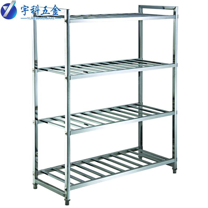 Yuke Disassembly and assembly Stainless steel Square tube four layers Storage Racks kitchen Shelf goods shelves household goods shelvesin the Business/Office Furniture , Shelf/Showcase , Storage shelves category - from Buy2taobao.com to provide professional Taobao agent buy service
