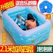超大婴儿充气游泳池家庭大型海洋球，池加厚儿童宝宝，戏水池成人浴缸