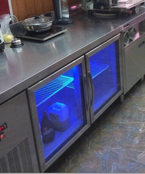 Rucker LED Blue light Flat Cooling Operator Direct coolingin the Kitchen Appliances , Commercial electric kitchen , Other commercial electric kitchen category - from Buy2taobao.com to provide professional Taobao agent buy service