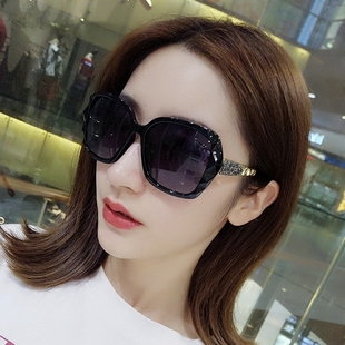 2024偏光墨镜女士圆脸大脸韩版时尚太阳镜高级感防紫外线眼镜