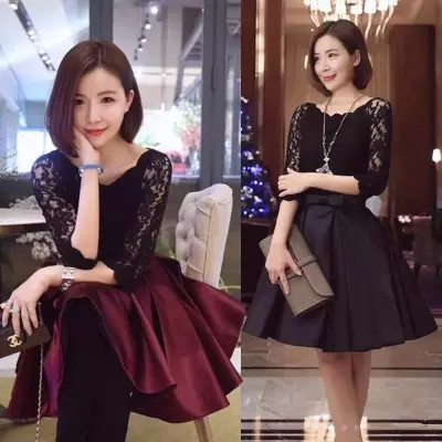 The new dress women fashion Ladies Show thin Lace Tuxedo banquet Annual meeting party Party Evening dressin the Women's clothing/Boutique , Wedding/Cheongsam/Formal dress , Formal dress/Evening category - from Buy2taobao.com to provide professional Taobao agent buy service