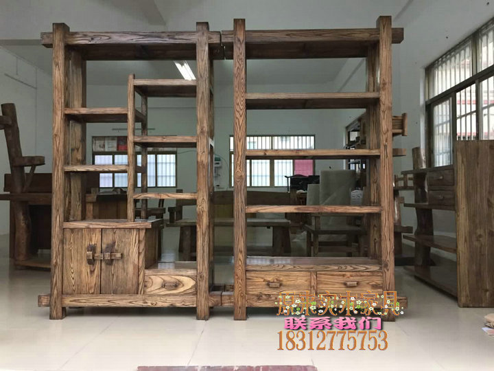 YL018老榆木博古架实木中式多宝阁隔断货架茶叶架子展示架书架|ruв категории жилой мебели, рама тип, Duobao решетки/Богут рамы - от Buy2taobao.com для оказания профессиональной услуги покупки агента Taobao