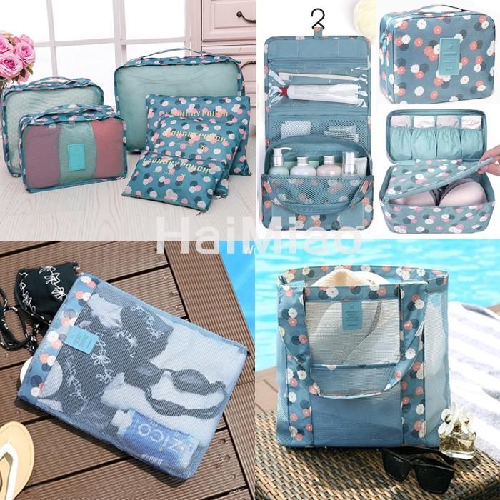Fashion Travel Korean Daisy printing trunk Finishing Bag Seaside Sandy beach Storage bagin the Outdoor/Mountaineer/Camping/Travel Goods , Wash clean/Care , Wash bag/Cosmetic category - from Buy2taobao.com to provide professional Taobao agent buy service