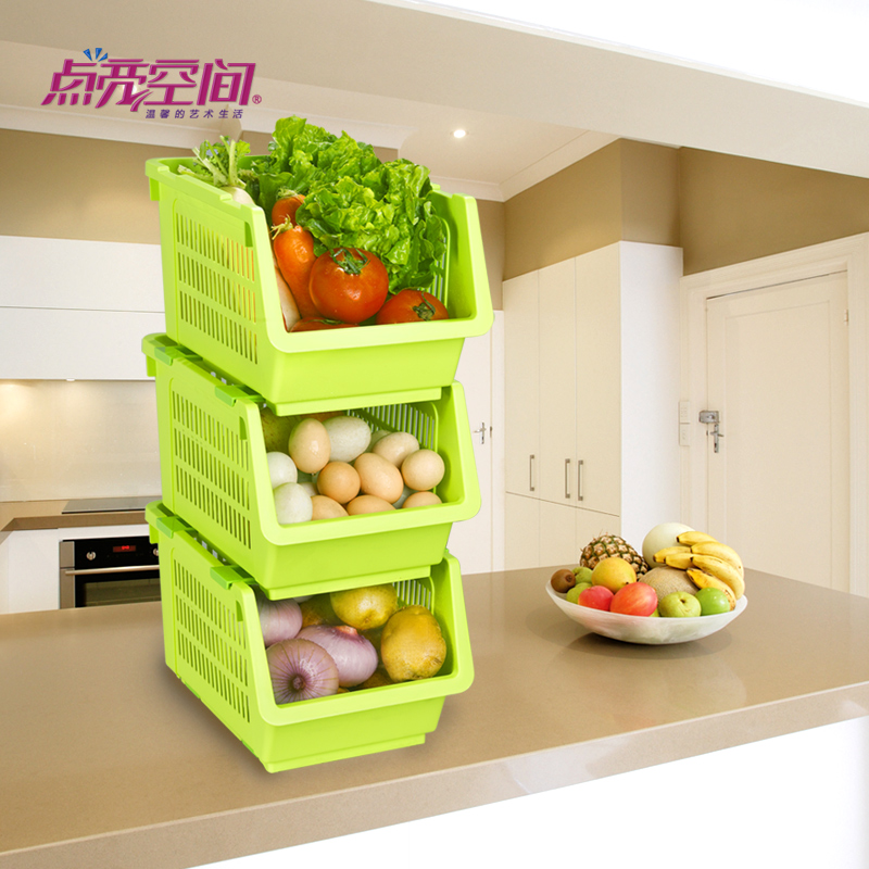 點亮空間可疊加多用水果收納架套裝多層蔬菜置物架果蔬收納筐角架在類目 廚房/烹飪用具, 廚用小工具/廚房儲物, 廚房儲物架/廚房置物架, 廚房置物架/角架中 - 來自Buy2taobao.com提供專業的淘寶代購服務