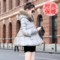 上下架计划:A字型小棉衣女短款棉服斗篷连帽冬衣韩范小款外套冬装韩版2014潮