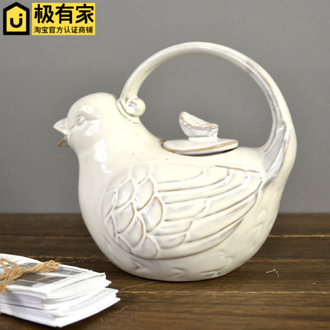 清货飞鸟陶瓷奶杯咖啡壶咖啡杯 ZAKKA风格 乡村复古欧式茶具套装|ruв категории посуда, кофе, кофе - от Buy2taobao.com для оказания профессиональной услуги покупки агента Taobao
