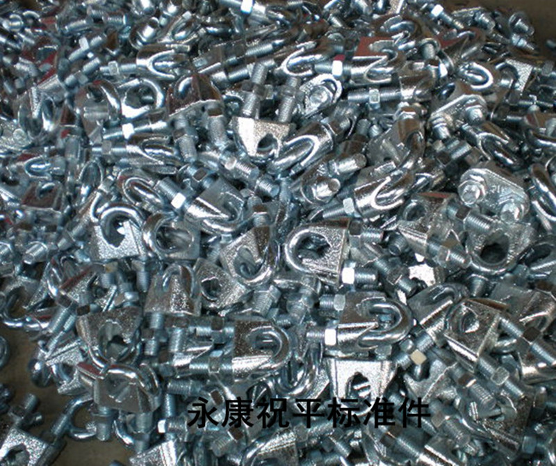 Rope chuck M3 Collet U-clip Galvanized rope buckle Wire rope clips The first bar Lock catch 3MMin the Basic building materials , Home Hardware , Rope/Chain/Hook , Flowers blue screw category - from Buy2taobao.com to provide professional Taobao agent buy service