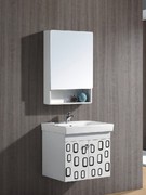 CRW英皇卫浴SP9502现代简约小户型浴室柜组合镜柜吊柜洗手盆