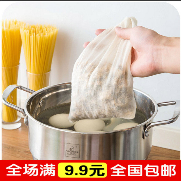 pure cotton Drawstring style Filter residue Kitchen Soup bags Bittern Sachetin the Kitchen/Cooking utensils , Cooking utensils , Other category - from Buy2taobao.com to provide professional Taobao agent buy service