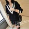 上下架计划:◆ASM2014A/W◆秋冬新品 学院式街拍气质风 V领拼色毛衣