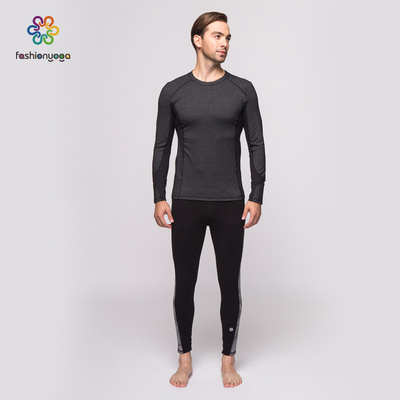 凡圣瑜伽服秋冬季新款动感修身男长裤F06938