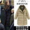 上下架计划:zara2014新款冬装韩版棉衣女中长款冬季加厚羽绒棉服大码女装外套