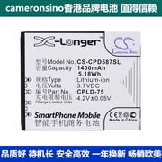 cameronsino适用coolpad58707260手机电池，cpld-757260+