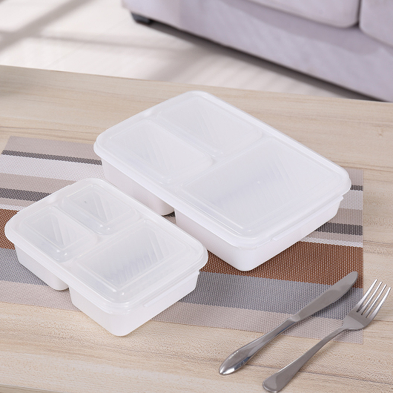 Plastic rectangle Separated Lunch box Microwave Oven children student adult Bento Box fruit Lunch box transparentin the Tableware , Fresh container/Fresh Containers , Crisper category - from Buy2taobao.com to provide professional Taobao agent buy service