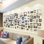 欧式照片墙相框墙相框挂墙创意组合客厅大墙面简约现代相片墙
