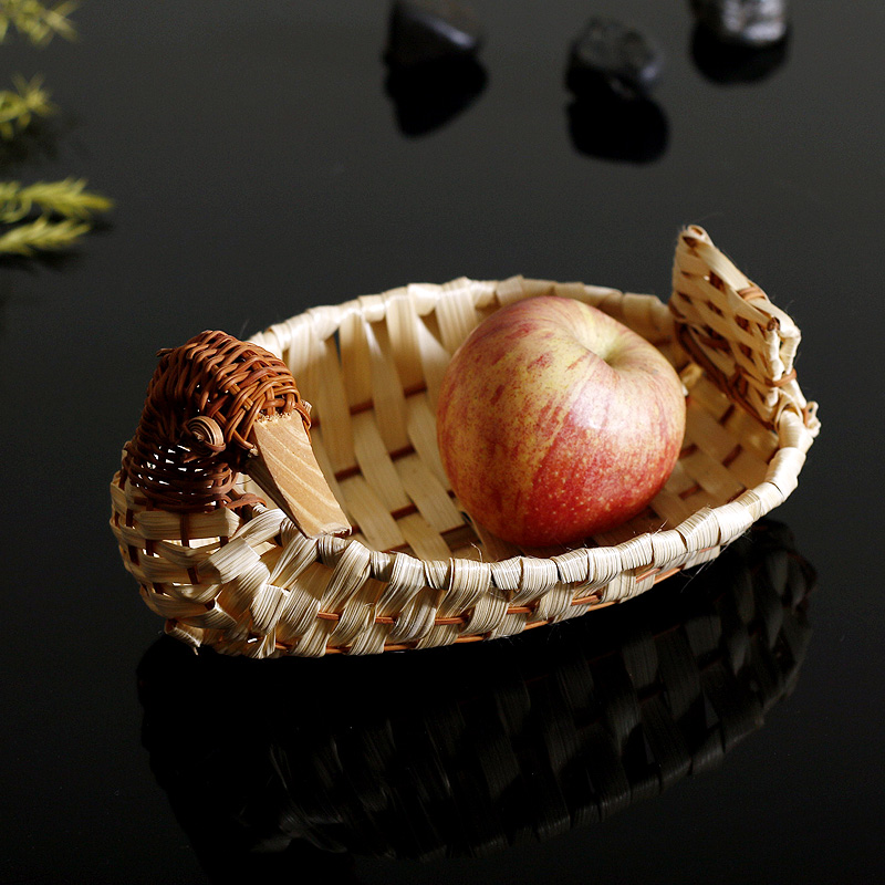 竹條籃子菜簍蔬菜水果野餐籃菜籃本色鴨子純手工精柳竹盤筐托盤在類目 餐飲具, 餐具, 果盆/果盤/果籃中 - 來自Buy2taobao.com提供專業的淘寶代購服務
