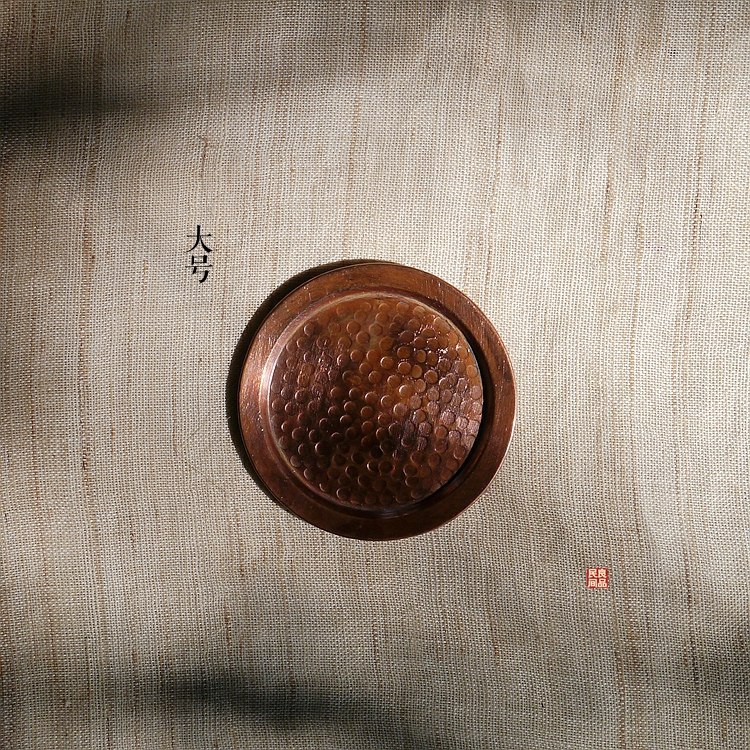 手工 红铜 圆形 杯垫 茶托 丽江铜器 日式杯垫 拙朴工艺 3D28 31|ruв категории посуда, чайный сервиз, чайный поднос - от Buy2taobao.com для оказания профессиональной услуги покупки агента Taobao