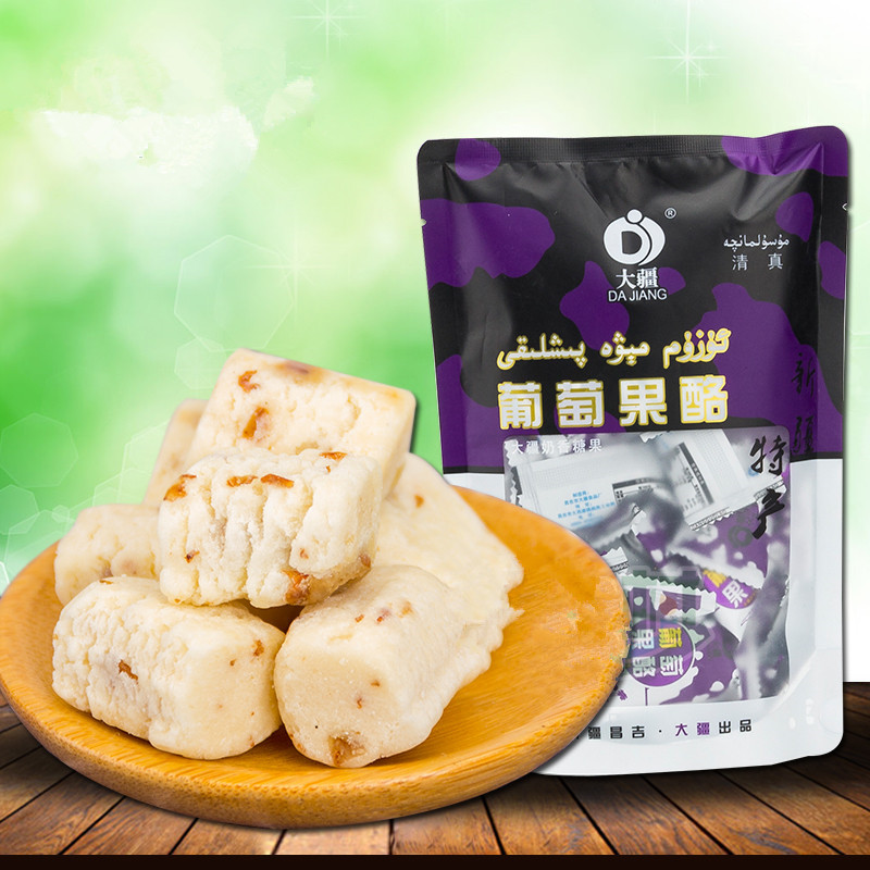 新疆特产大疆果酪120g 4种口味红枣葡萄干酸奶酪干奶疙瘩奶香糖果在类目 零食/坚果/特产, 奶酪/乳制品/, 内蒙古奶酪中 - 来自Buy2taobao.com提供专业的淘宝代购服务