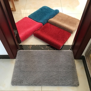 大达金丹兰地垫纯色，柔软浴室吸水防滑脚垫，卧室卫生间客厅门口门垫