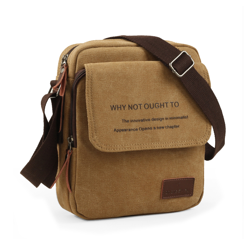 canvas side bags for mens