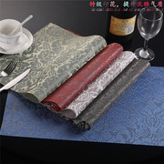 高档欧式印花西餐垫，pvc餐垫防水餐桌，垫碗垫盘垫