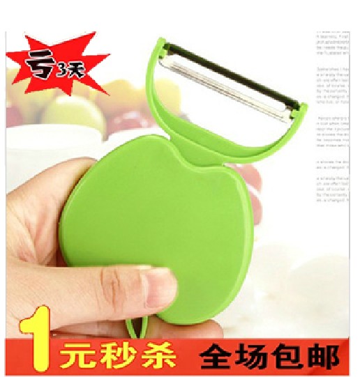 廚房 創意 神器 可折疊蘋果型水果削皮器水果刨刨皮器去皮刀刨皮在類目 廚房/烹飪用具, 烹飪用具, 刀具, 水果削皮器中 - 來自Buy2taobao.com提供專業的淘寶代購服務