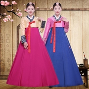 朝鲜族服装女大长今民族舞蹈演出服改良韩服韩国宫廷古装成人礼服