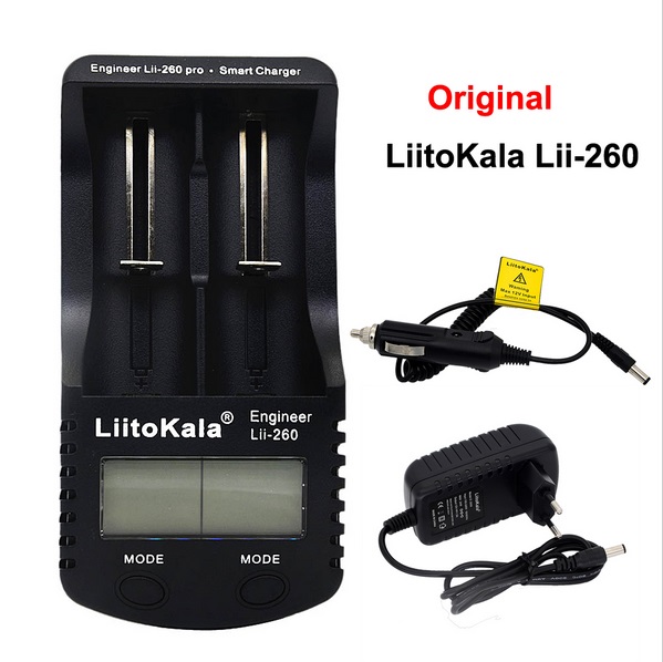 LiitoKala Lii-260 18650/26650 LCD display Charger capacity Resistance testin the Outdoor/Mountaineer/Camping/Travel Goods , Outdoor Lighting , Lighting Accessories , Charger category - from Buy2taobao.com to provide professional Taobao agent buy service