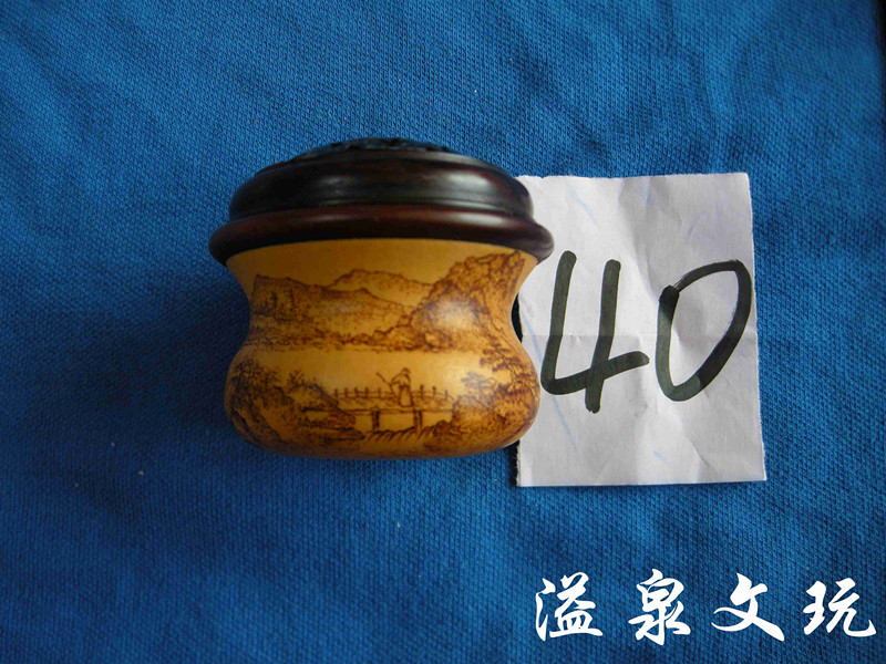 文玩收藏品精品摆件把件 手工烙画40号小桥静思小墩子蛐蛐葫芦|ruв категории Ручная работа, области народных ремесел, тыква - от Buy2taobao.com для оказания профессиональной услуги покупки агента Taobao