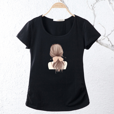 加肥加大码女装200斤胖MM夏装2018新款胖妹妹韩版短袖显瘦棉T恤女