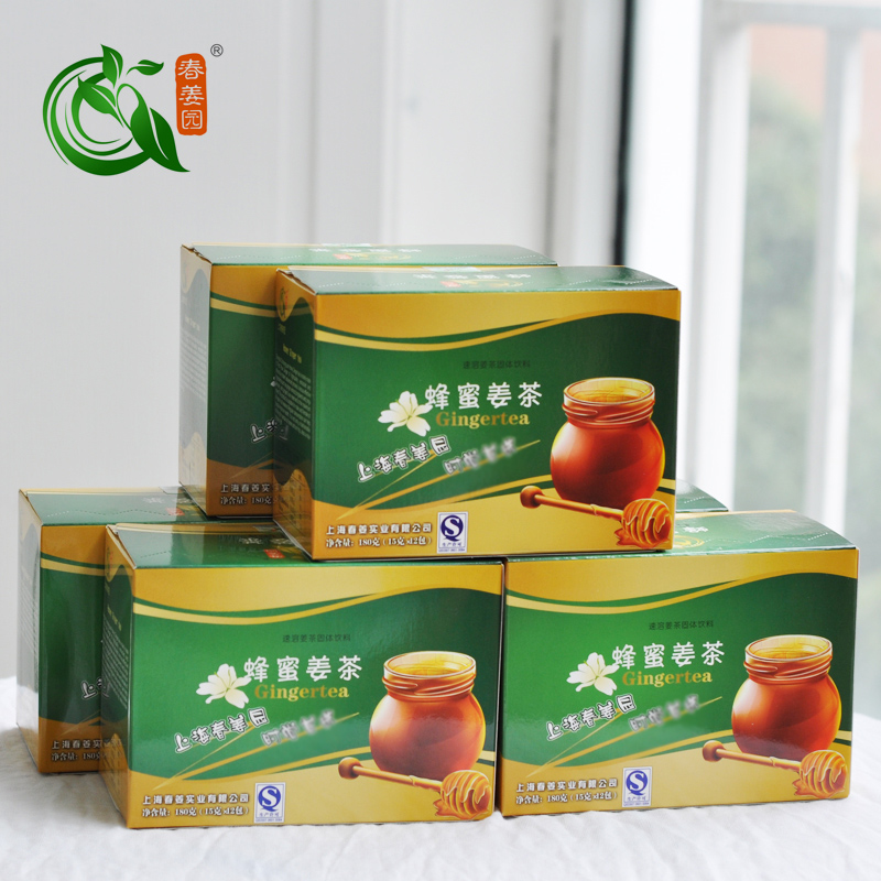 春姜園蜂蜜姜茶180克*六盒套裝禮盒禮袋禮品 老姜生姜茶 空調房在類目 咖啡/麥片/衝飲, 藕粉/麥片/衝飲品, 薑湯中 - 來自Buy2taobao.com提供專業的淘寶代購服務