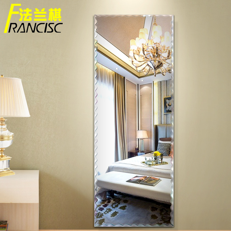 Flange chess Simplicity lace Dressing Mirror Wall hanging Frameless Mirror whole body bedroom Decorative mirror Make-up mirrorin the Residential furniture , Mirrors , Mirror category - from Buy2taobao.com to provide professional Taobao agent buy service