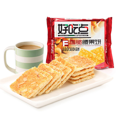 【天猫超市】达利园 好吃点 香脆腰果饼干 108g/包 休闲食品