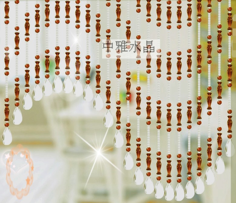 珠帘水晶隔断帘成品门帘特价客厅隔断玄关风水挂帘半帘窗帘子新品在类目 居家布艺, 窗帘门帘及配件, 珠帘/挂帘中 - 来自Buy2taobao.com提供专业的淘宝代购服务