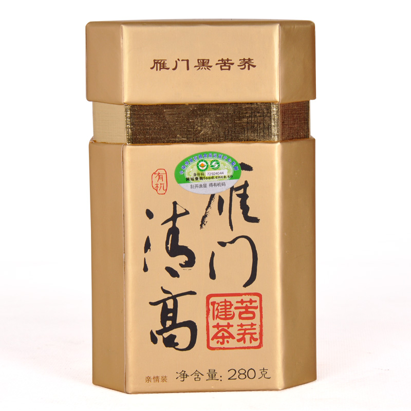 山西特产 雁门清高有机黑苦荞茶280g罐装 苦荞麦茶在类目 茶, 代用/花草/水果/再加工茶, 代用/花草茶中 - 来自Buy2taobao.com提供专业的淘宝代购服务