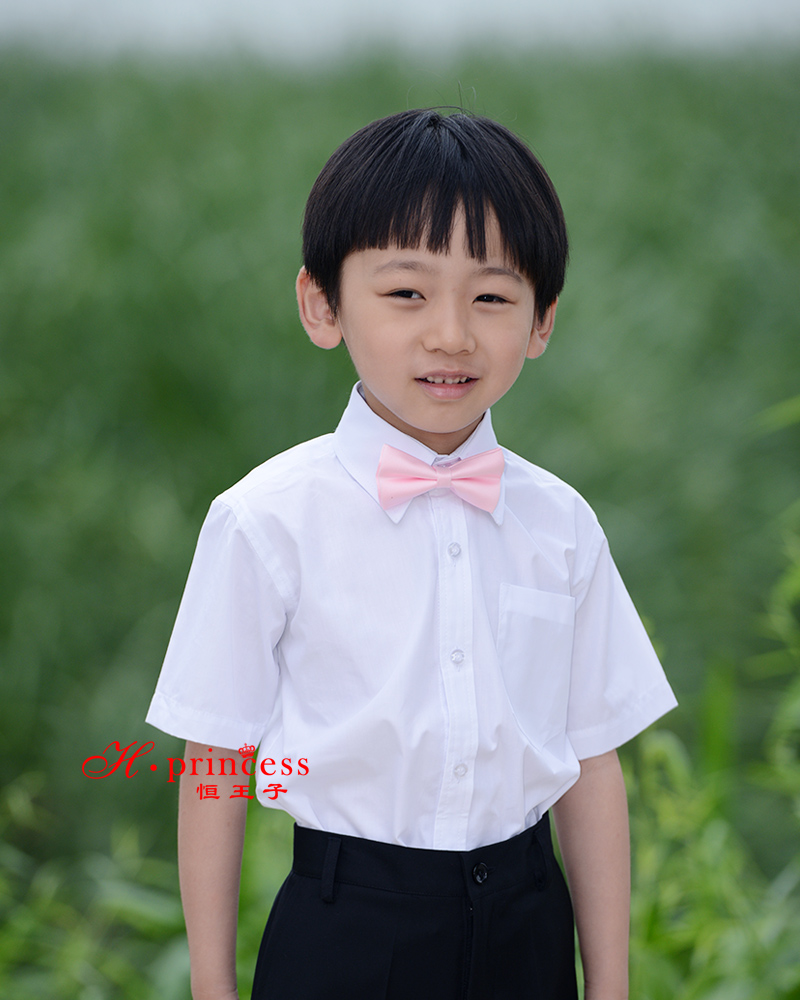儿童衬衫男童短袖衬衣纯色短袖韩版衬衫 学生演出服白色短袖夏装在类目 童装/婴儿装/亲子装, 衬衫中 - 来自Buy2taobao.com提供专业的淘宝代购服务