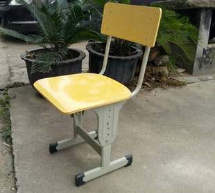 学生升降桌凳 学生课桌椅 培训椅子 学校凳子单柱小方凳