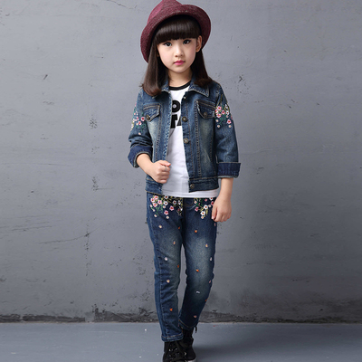 5春秋装4女童6牛仔休闲套装7儿童装8小女孩9
