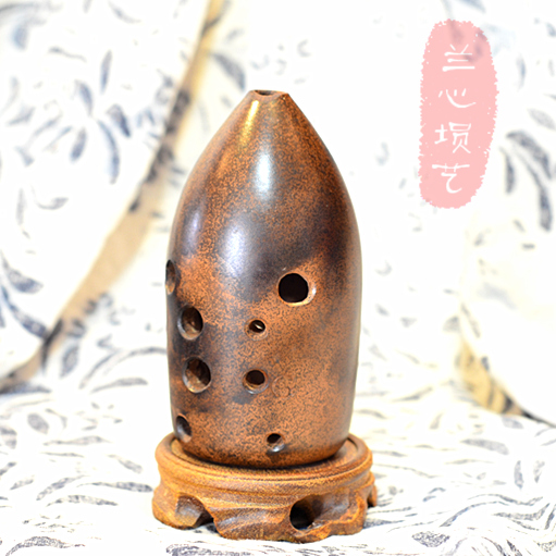 冯氏新品*熏烧10孔真品演奏埙*可水洗*送锦盒埙袋底座在类目 乐器/吉他/钢琴/配件, 民族乐器, 民族吹奏乐器, 埙中 - 来自Buy2taobao.com提供专业的淘宝代购服务