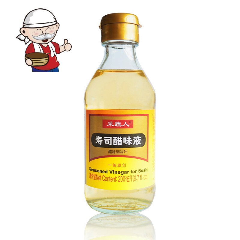 采蔬人壽司醋壽司醋味液200毫升壽司材料調味料壽司料理多省包郵在類目 糧油米麪/南北乾貨/調味品, 調味品/果醬/沙拉, 壽司料理中 - 來自Buy2taobao.com提供專業的淘寶代購服務