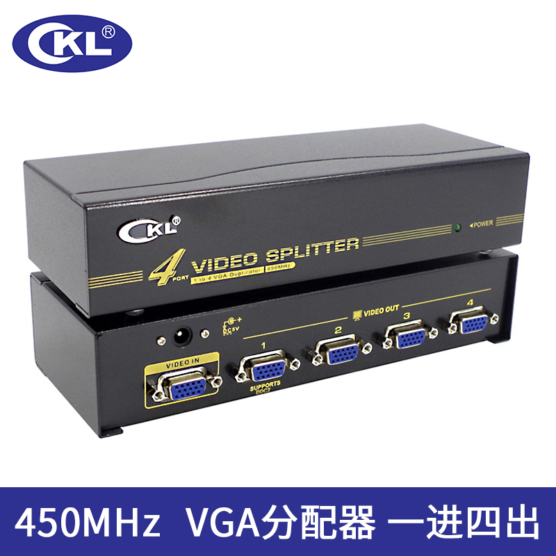 VGA distributor Splitter Video distributor 14 450M CKL-104Ain the 3C Digital Accessories, Home Appliances Audio Accessories , Splitter/Divider/Taps category - from Buy2taobao.com to provide professional Taobao agent buy service
